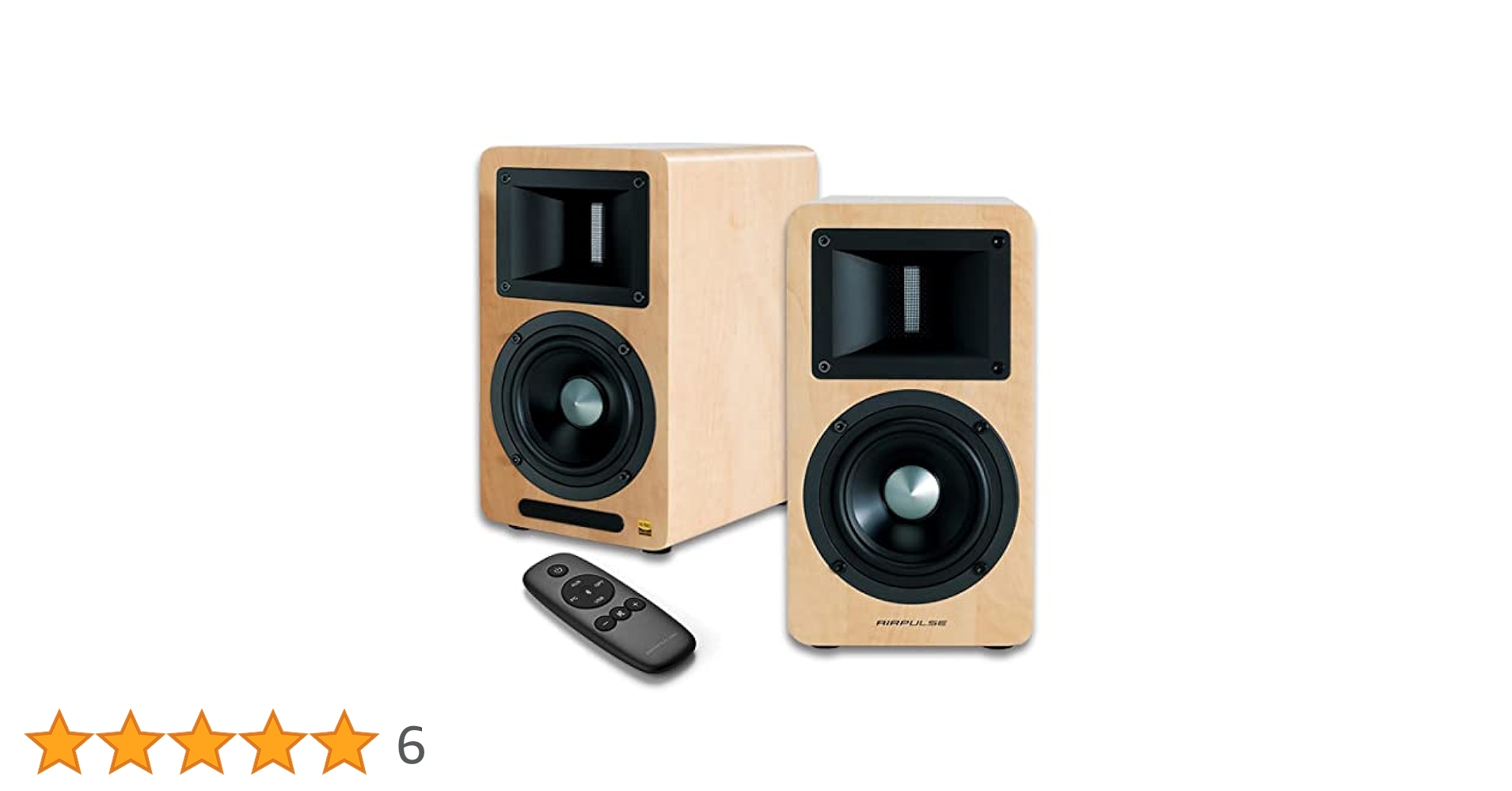 AIRPULSE エアパルス A80 アクティブスピーカー エアパルスのアクティブスピーカーに、新色「A80 PINEWOOD」が